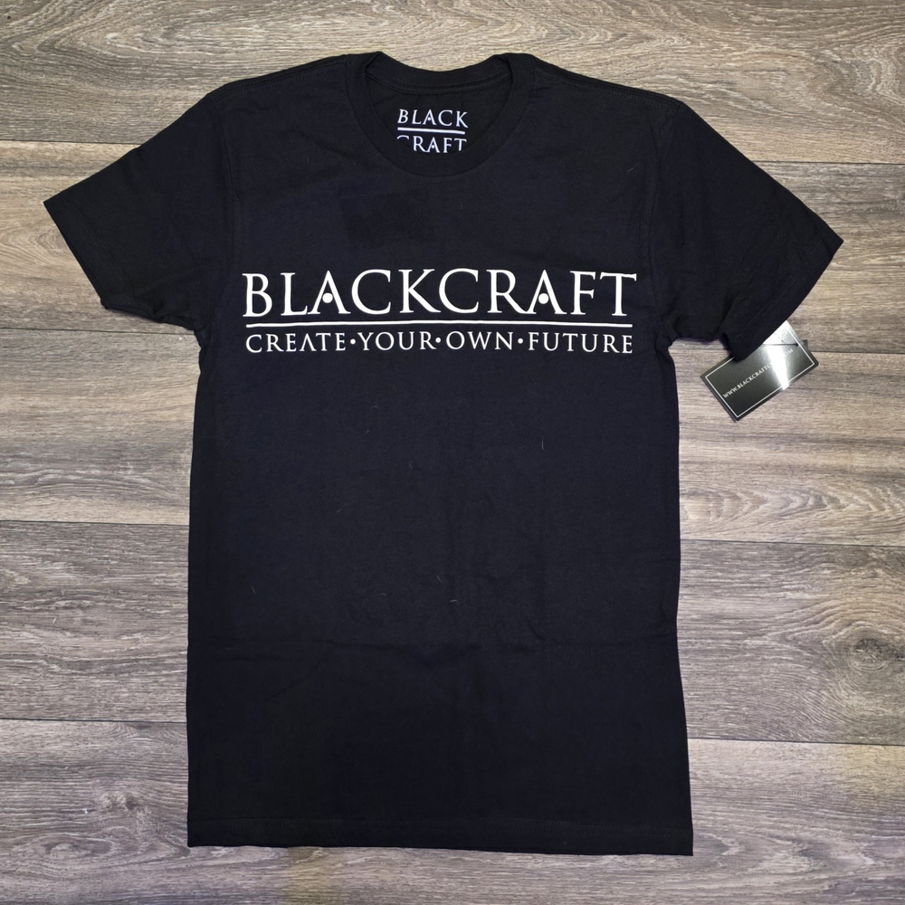 Blackcraft Create Your Own Future Black Short Sleeve Crew Neck Tee